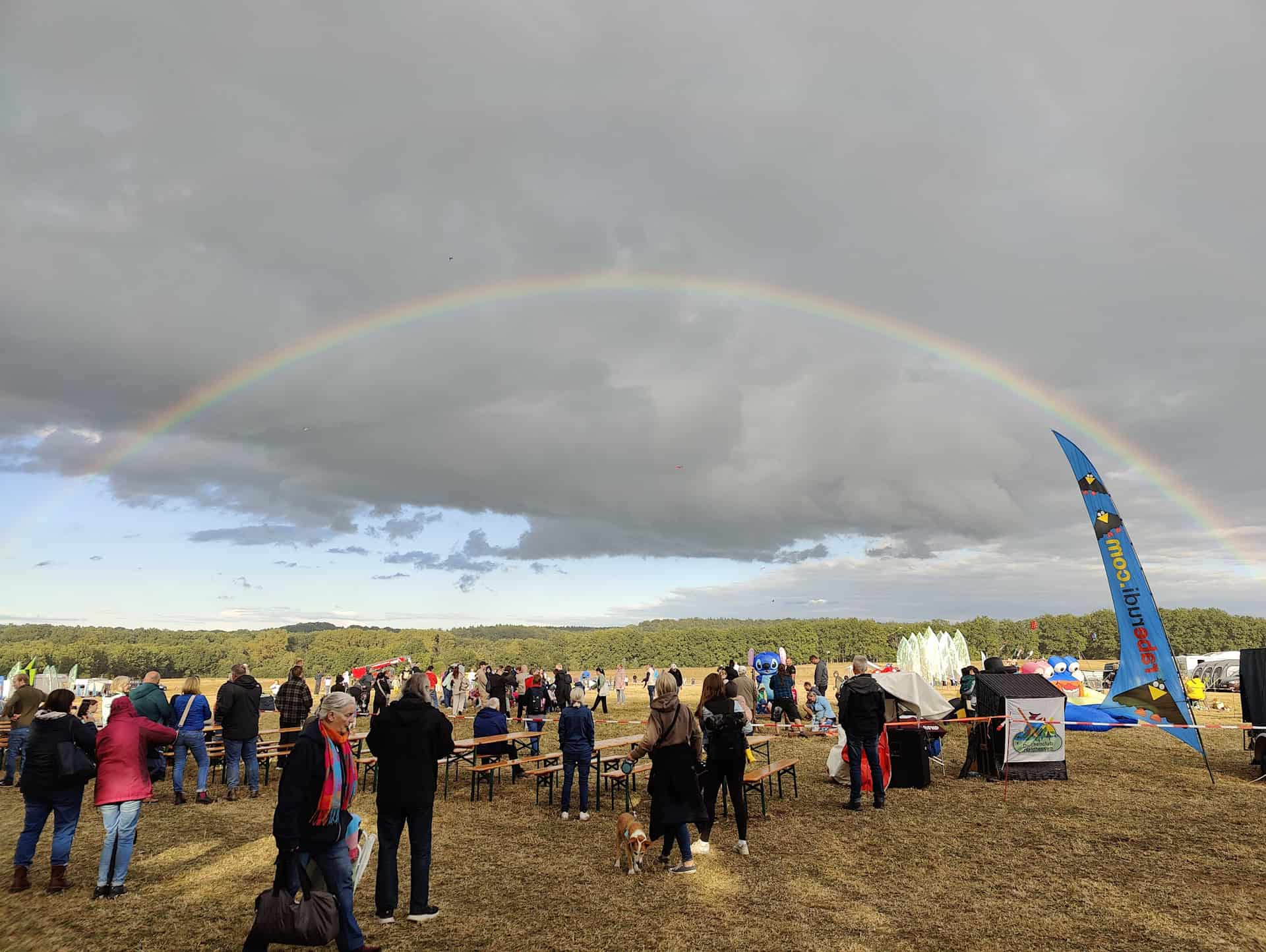 Drachenfestglück beim Heide-Drachenfest in Hanstedt-Ollsen