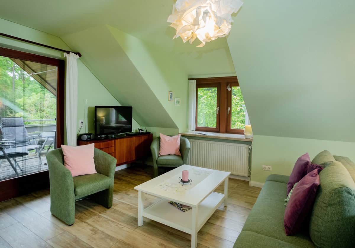 Erholung in der Ferienwohnung Marie auf dem Ferienhof Drewes in Ollsen in der Lüneburger Heide