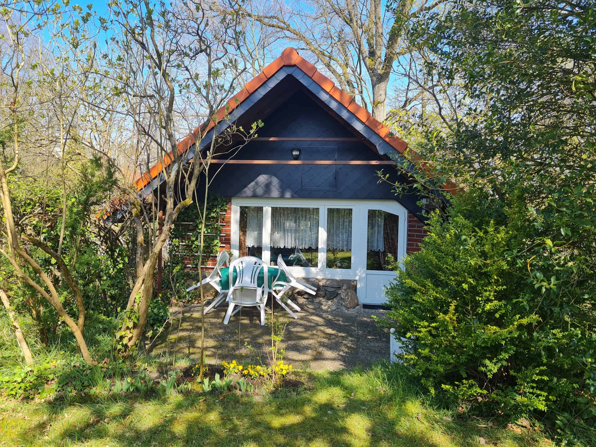 Ferienhaus "Dat ole Backhus" (30 m") - Außenansicht in Hanstedt-Ollsen