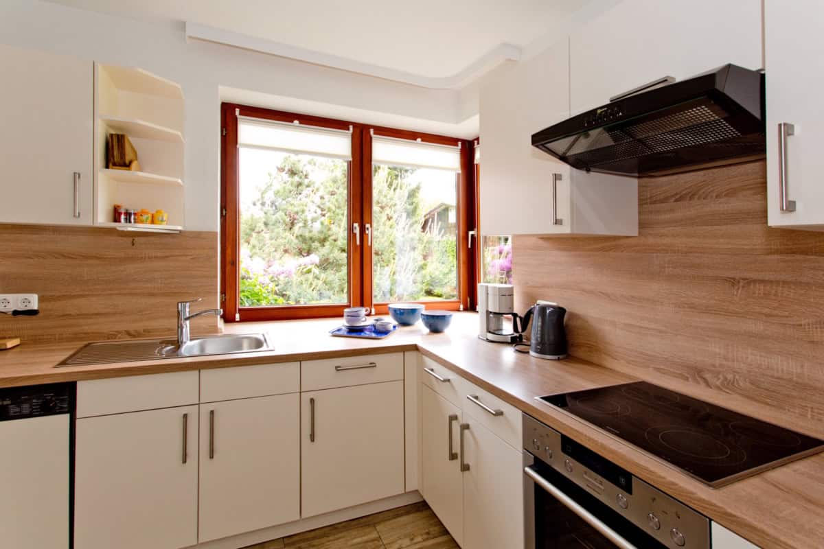 Kochen in der Ferienwohnung Emmy auf dem Ferienhof Drewes in Ollsen in der Lüneburger Heide