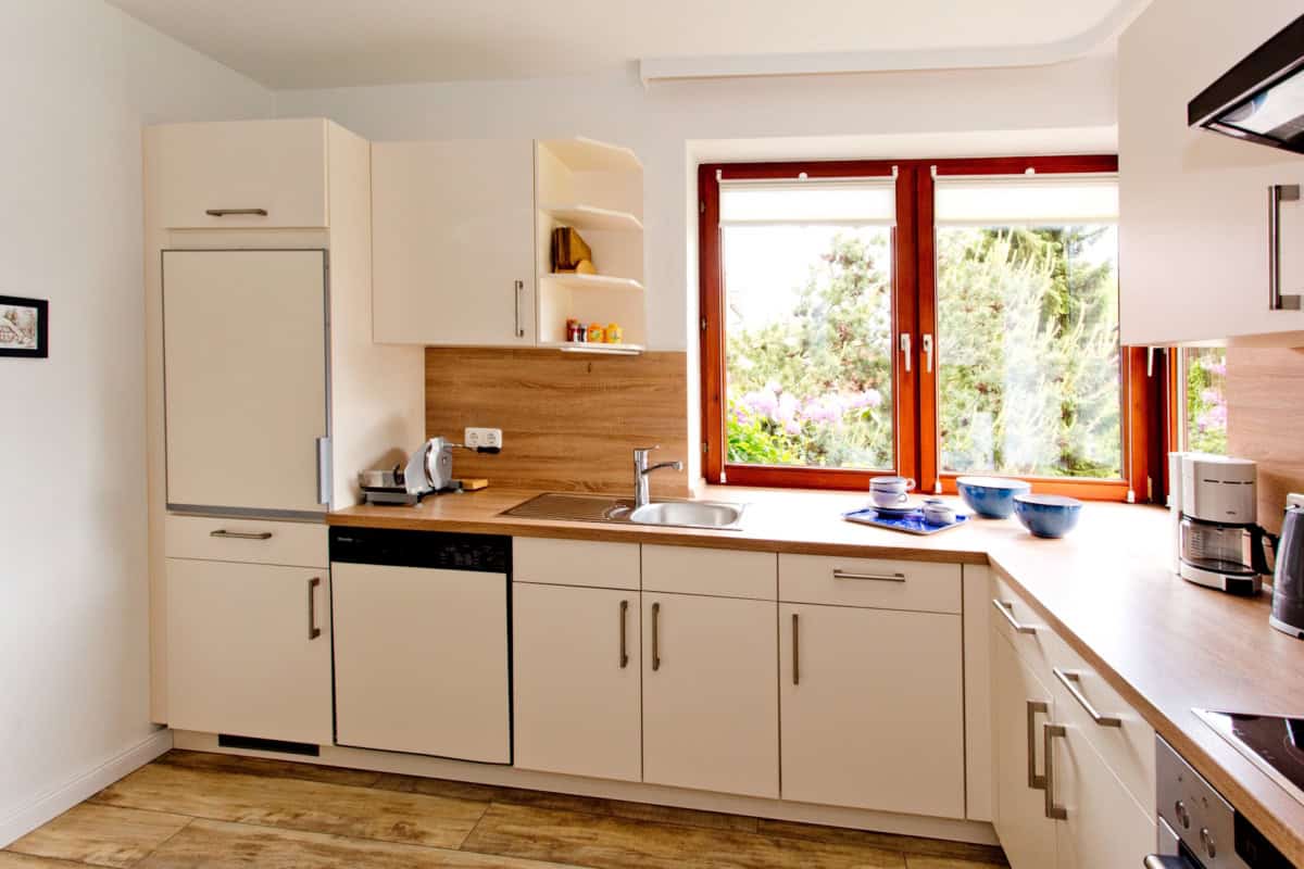 Große Küch der Ferienwohnung Emmy auf dem Ferienhof Drewes in Ollsen in der Lüneburger Heide