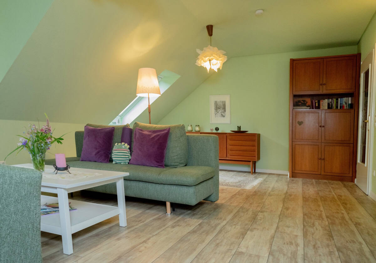 Lebensraum in der Ferienwohnung Marie auf dem Ferienhof Drewes in Ollsen in der Lüneburger Heide