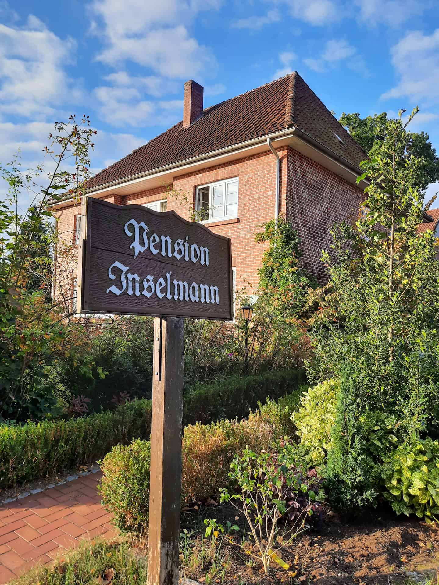 Ruhig gelegene Pension mit 4 Doppelzimmern und 1 Einzelzimmer