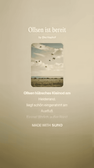 Screenshot YouTube Short "Ollsen ist bereit" von Dieter Schlaphof