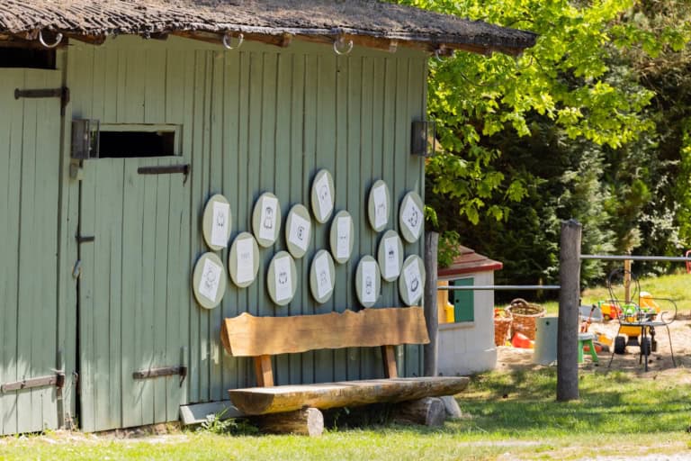 &quot;Wendeköpfe&quot; auf dem Ferienhof Drewes in Ollsen/Lüneburger Heide